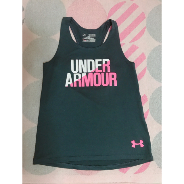 UNDER ARMOUR(アンダーアーマー)のUS アンダーアーマー  キッズ  タンクトップ キッズ/ベビー/マタニティのキッズ服女の子用(90cm~)(Tシャツ/カットソー)の商品写真