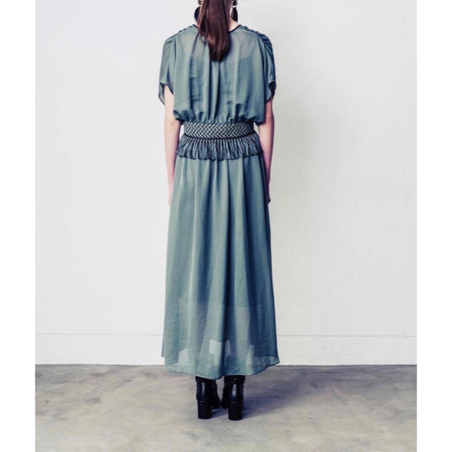 EBONY シフォンフリンジドレス | www.jarussi.com.br