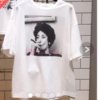 エディットフォールル(EDIT.FOR LULU)のeditforlulu別注leur logetteプリントTシャツ miumiu(Tシャツ(半袖/袖なし))