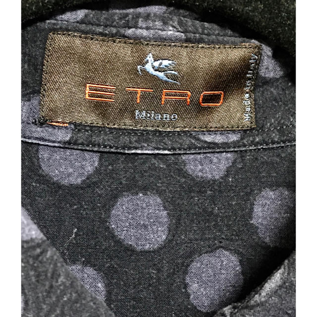 ETRO(エトロ)の高級ブランド★エトロ 水玉 プルオーバー シャツ メンズのトップス(シャツ)の商品写真