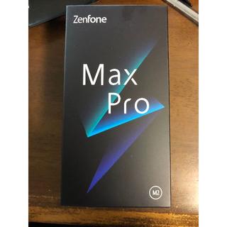 納品書付ZB631KL ZenFone Max Pro M2コズミックチタニウム