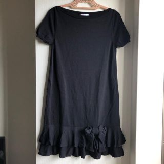 レッドヴァレンティノ(RED VALENTINO)の【試着のみ】レッドヴァレンティノ ブラック ワンピース(ひざ丈ワンピース)