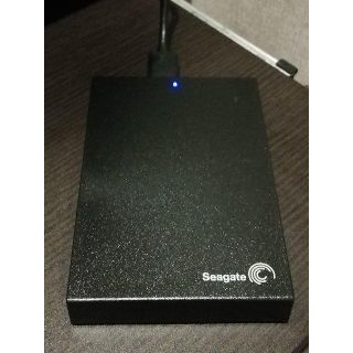 エレコム(ELECOM)のELECOM 外付けHDD 500GB　SGP-EX500UBK(PC周辺機器)