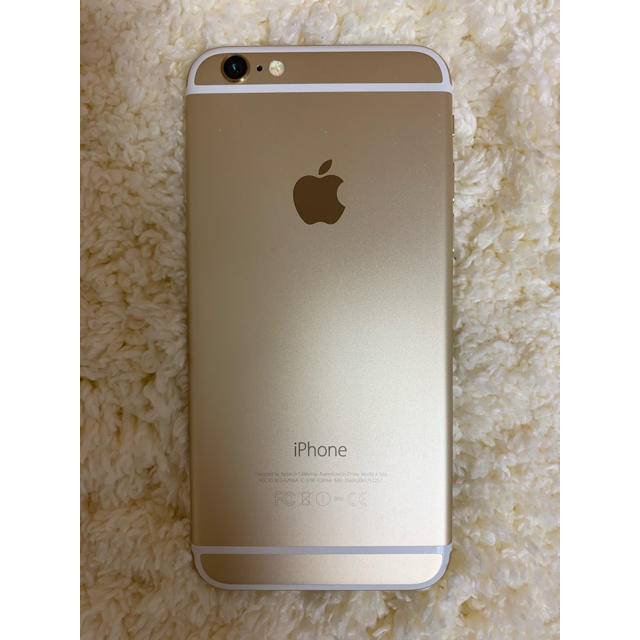 iPhone(アイフォーン)の☆ iPhone6 au 64GB ゴールド ☆ スマホ/家電/カメラのスマートフォン/携帯電話(スマートフォン本体)の商品写真