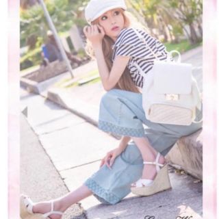 エミリアウィズ♡デニムワイドパンツ エミリアウィズ♡ワイドパンツ