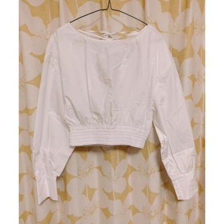 ザラ(ZARA)のZARAの白ブラウス(シャツ/ブラウス(長袖/七分))