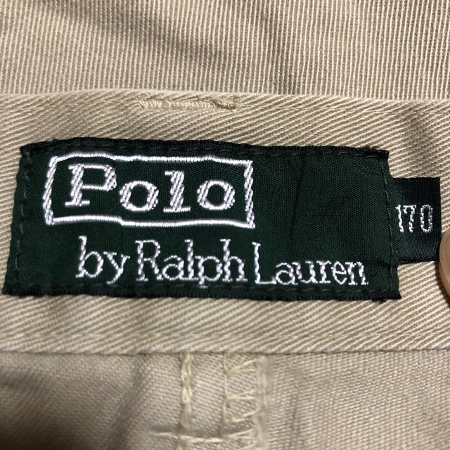 POLO RALPH LAUREN(ポロラルフローレン)のポロ バイ ラルフローレン パンツ vintage 170 ベージュ メンズのパンツ(チノパン)の商品写真