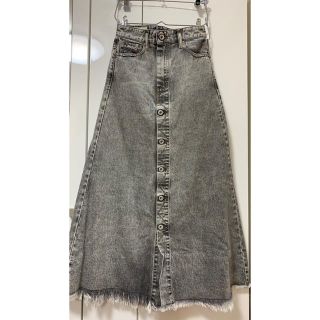 ディーゼル(DIESEL)のdiesel デニムスカート ロングスカート 美品(ロングスカート)