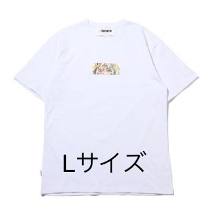 アトモス(atmos)のLサイズ アトモス × デイブ ホワイト ボックス ロゴ Tシャツ(Tシャツ/カットソー(半袖/袖なし))