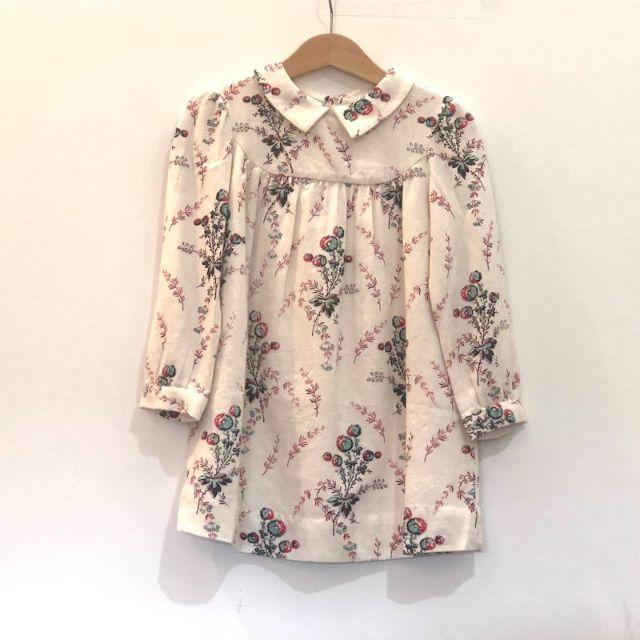 Bonpoint(ボンポワン)のボンポワン　秋冬ワンピース　４A　新品未使用 キッズ/ベビー/マタニティのキッズ服女の子用(90cm~)(ワンピース)の商品写真