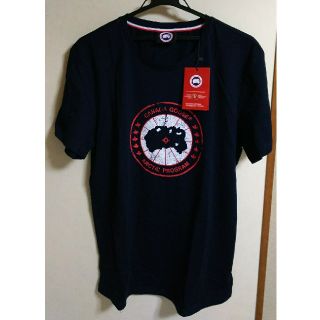 カナダグース(CANADA GOOSE)のカナダグース半袖Tシャツ ネイビー 3XL(Tシャツ/カットソー(半袖/袖なし))