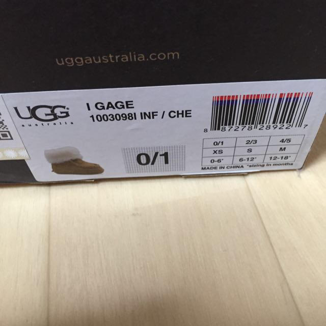 UGG(アグ)のugg ベビームートン キッズ/ベビー/マタニティのベビー靴/シューズ(~14cm)(ブーツ)の商品写真