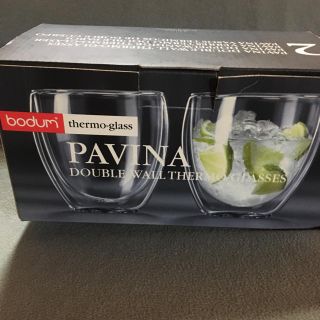 ボダム(bodum)のbodum  PAVINA      ダブルウォール サーモ グラス 2個セット(グラス/カップ)