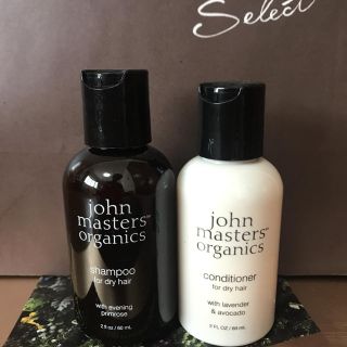 ジョンマスターオーガニック(John Masters Organics)のジョンマスターオーガニック シャンプー コンディショナー ミニサイズ 新品未使用(サンプル/トライアルキット)