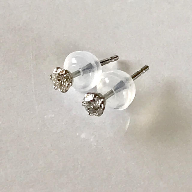 天然 ダイヤモンドピアス スタッド 0.14ct