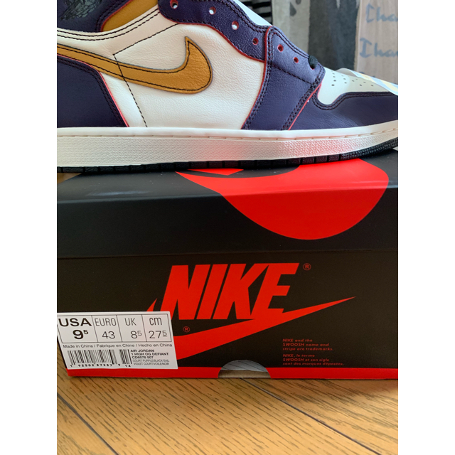 AIR JORDAN 1 RETRO LA TO CHICAGO 27.5cm