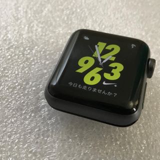 アップル(Apple)のAPPLE WATCH SERIES2 NIKE+ALUMINUM38mm(腕時計(デジタル))