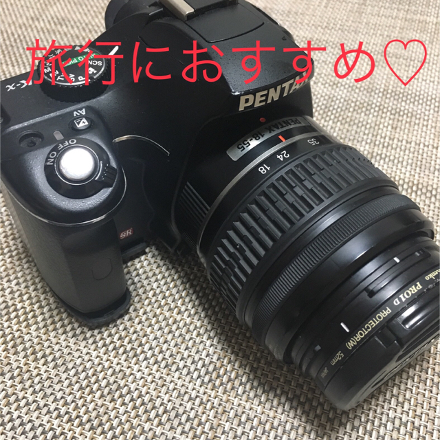 ［値下げ］一眼レフ☆PENTAX K-X［ダブルズームキット］