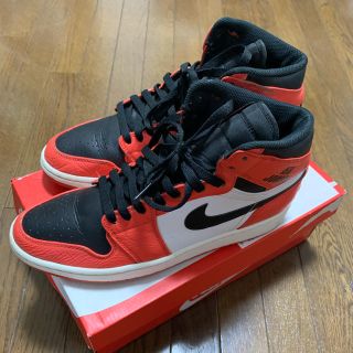 ナイキ(NIKE)のNIKE AIR ナイキ エアジョーダン  27.5 オレンジ(スニーカー)