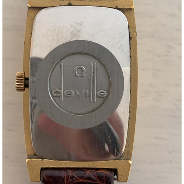 OMEGA(オメガ)のオメガ デビル スクエア 手巻き メンズ ゴールド 稼動品 OMEGA メンズの時計(腕時計(アナログ))の商品写真