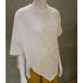 エンフォルド(ENFOLD)の【美品】ENFOLD 2018SS ソフト天竺 ツイストタックT(Tシャツ(半袖/袖なし))