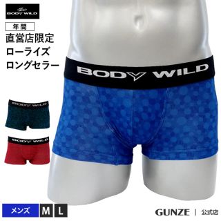 グンゼ(GUNZE)の未開封品GUNZE／BODY WILD ローライズボクサーパンツ L 2枚セット(ボクサーパンツ)