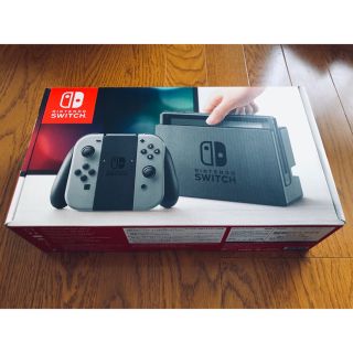 ニンテンドースイッチ(Nintendo Switch)のニンテンドースイッチ グレー(家庭用ゲーム機本体)