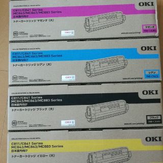 純正品　OKI トナーカートリッジ 4色セット！！(OA機器)