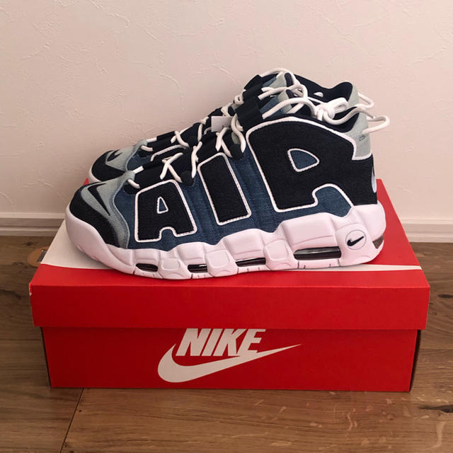 NIKE AIR MORE UP TEMPO 96 QS DENIM 27cm