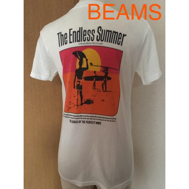 BEAMS(ビームス)のused☆着用数回☆BEAMS サーフTシャツ レディースのトップス(Tシャツ(半袖/袖なし))の商品写真