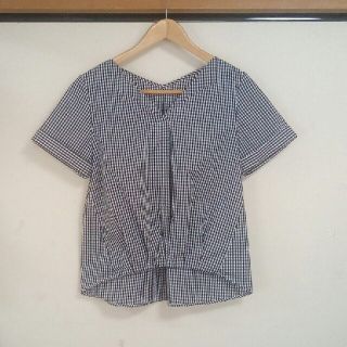 インデックス(INDEX)のりん様専用☆美品☆　INDEX　ギンガムチェック　トップス(シャツ/ブラウス(半袖/袖なし))