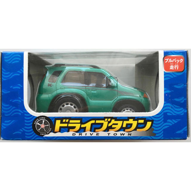 スズキ(スズキ)のスズキ　Kei　ミニカー　グリーンメタリック エンタメ/ホビーのおもちゃ/ぬいぐるみ(ミニカー)の商品写真