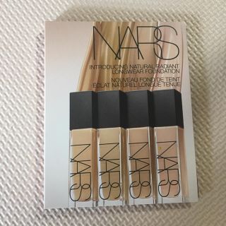 ナーズ(NARS)のNARS ファンデーションサンプル(サンプル/トライアルキット)