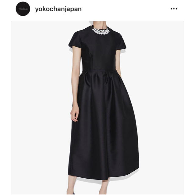 yokochan今期2019AW Gathered Dressギャザードレス新品