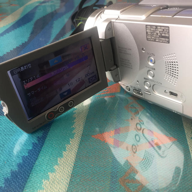 SONY(ソニー)のソニーハンディカム DCR-DVD505 スマホ/家電/カメラのカメラ(ビデオカメラ)の商品写真