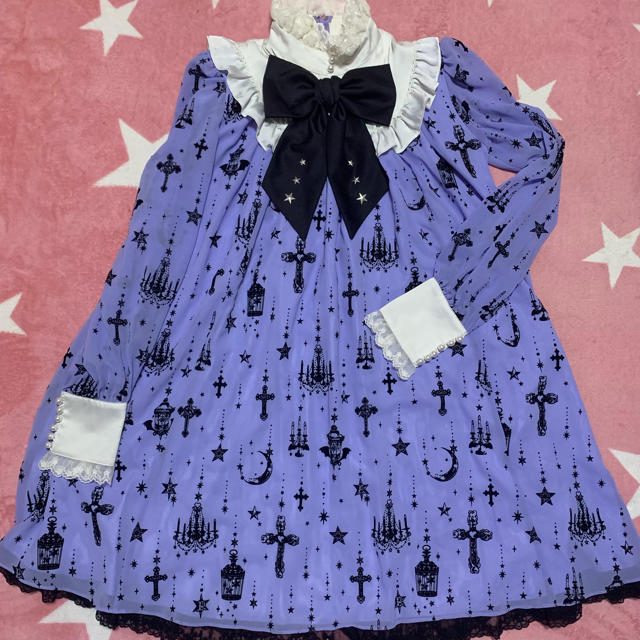 ロリータAngelic Pretty Holy Lanternワンピース ラベンダー