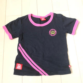 ベビードール(BABYDOLL)の（265）ピンクライン ベビードール 半そで Tシャツ 90cm (Tシャツ/カットソー)