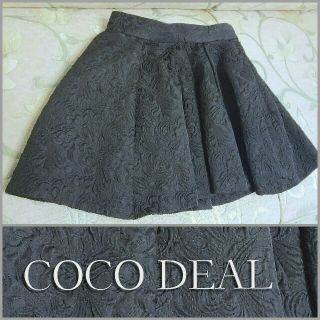 ココディール(COCO DEAL)のCOCODEAL秋冬ジャガードスカート♪(ミニスカート)