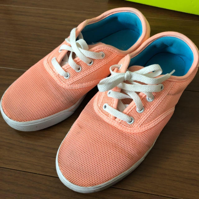 adidas(アディダス)のアディダス ネオ ピンク オレンジ スニーカー  レディースの靴/シューズ(スニーカー)の商品写真