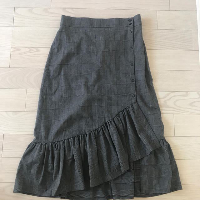 ZARA(ザラ)の安室奈美恵着用  ZARA  チェックスカート レディースのスカート(ロングスカート)の商品写真