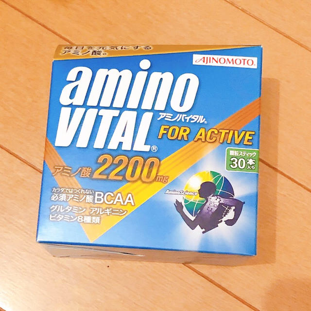 味の素(アジノモト)のアミノバイタル for active   アミノ酸2200mg  食品/飲料/酒の健康食品(アミノ酸)の商品写真