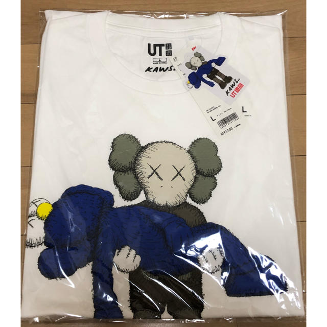 UNIQLO(ユニクロ)のUNIQLO KAWS Tシャツ Lサイズ メンズのトップス(Tシャツ/カットソー(半袖/袖なし))の商品写真