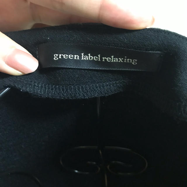 UNITED ARROWS green label relaxing(ユナイテッドアローズグリーンレーベルリラクシング)のフリル ワンピース レディースのワンピース(ひざ丈ワンピース)の商品写真