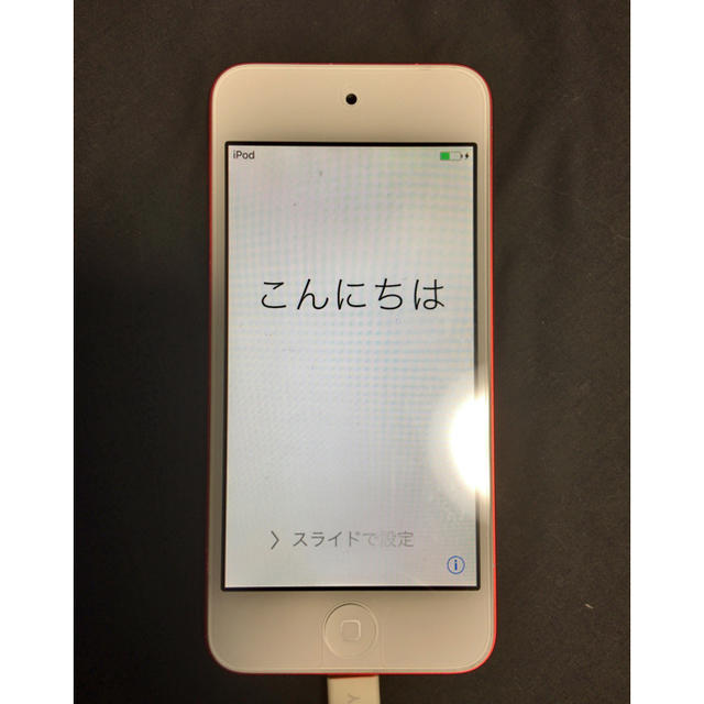 iPod touch(アイポッドタッチ)のiPod touch 第5世代 レッド 64GB 箱付き スマホ/家電/カメラのオーディオ機器(ポータブルプレーヤー)の商品写真