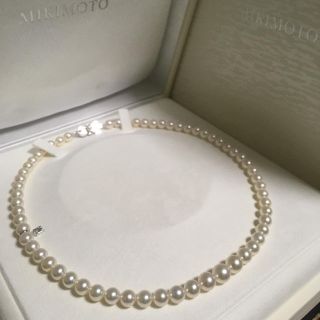 ミキモト(MIKIMOTO)の【ご専用】ミキモト パールネックレス44cmシルバー(ネックレス)