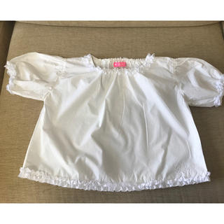 ロニィ(RONI)のロニ RONI 白半袖シャツ(SM)(Tシャツ/カットソー)
