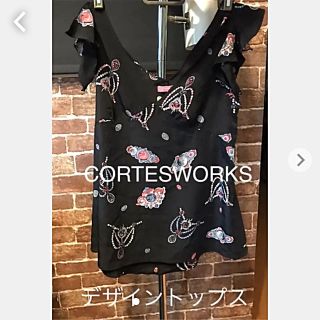 コルテスワークス(CORTES WORKS)のコルテスワークス☆デザイントップス(カットソー(半袖/袖なし))