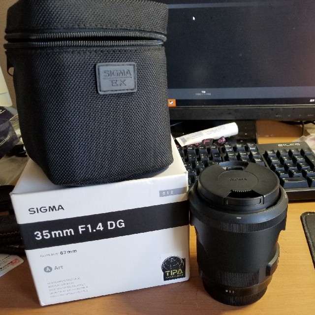 SIGMA 35㎜ 1.4 art Canonマウント用キャノン