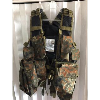 MIL-TEC社製 タクティカルベスト フレクターカモ迷彩 ドイツ軍迷彩(戦闘服)