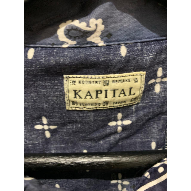 KAPITAL(キャピタル)の！定価以下！　kapital  ガーゼバンダナパッチワークpt 1st JKT メンズのトップス(シャツ)の商品写真